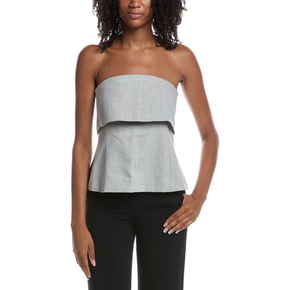 Rmn Studios Womens Strapless Suiting Bodice Top